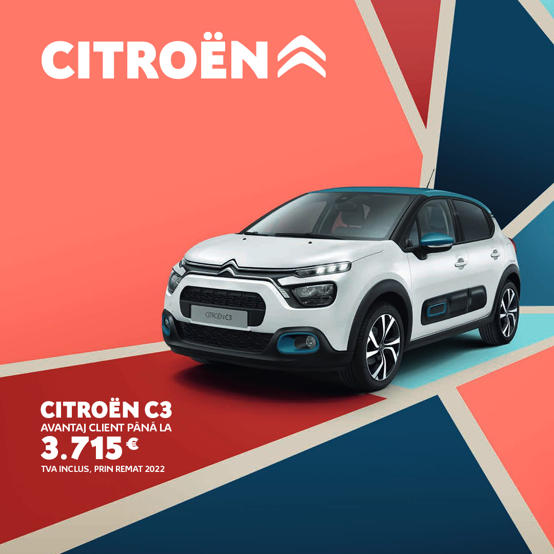 OFERTE DEDICATE – Citroën C3