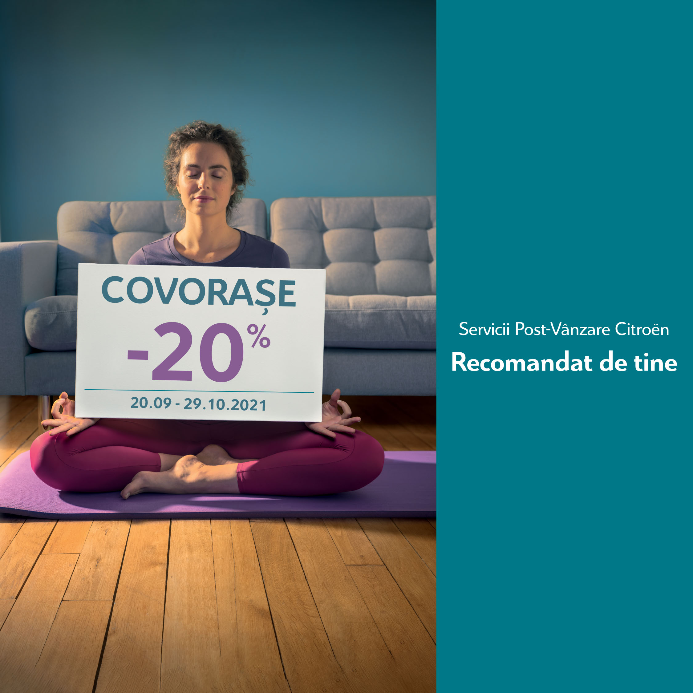 PROMOȚIE SERVICE: -20% la covorașele originale